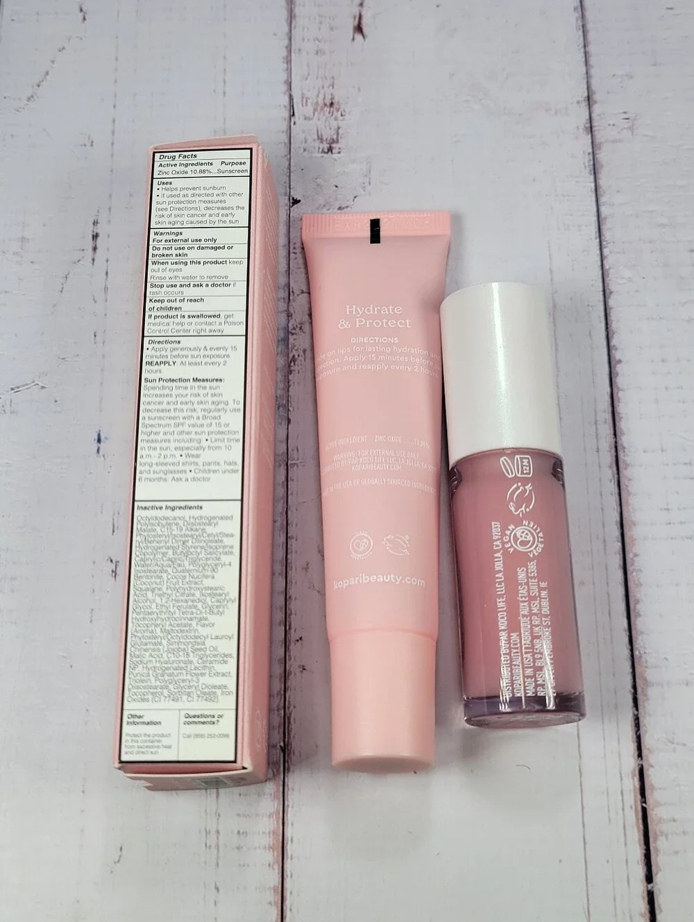 Kopari Lip Love Lip Balm & Tri-Peptide Lip Cloud Bundle NEW!
